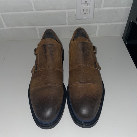 Martin Dingman Campania Double Monk Shoes - Picture 3 of 8